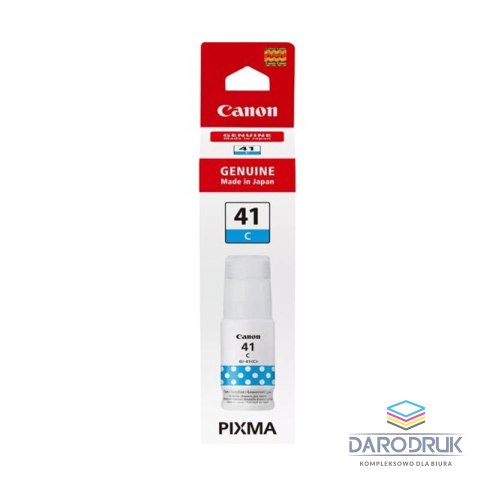 Tusz Canon GI-41 do Pixma G1420/2420/3420 I 7700 str I cyan | 70ml