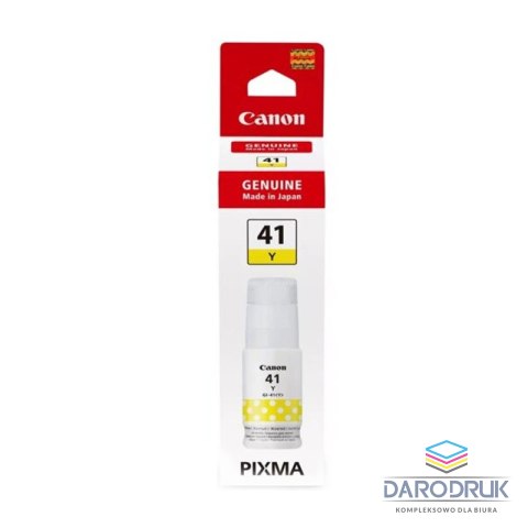 Tusz Canon GI-41 do Pixma G1420/2420/3420 I 7700 str | yellow | 70ml