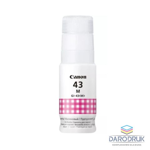 Tusz Canon GI-43 do Pixma G540/640 I 3700 str I magenta