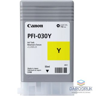 Tusz Canon PFI-030 Y do TM-240/340 | 55ml | yellow