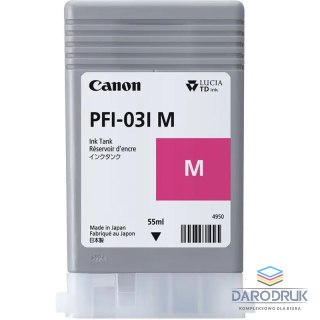 Tusz Canon PFI-031 M do TM-240/340 | 55ml | magenta