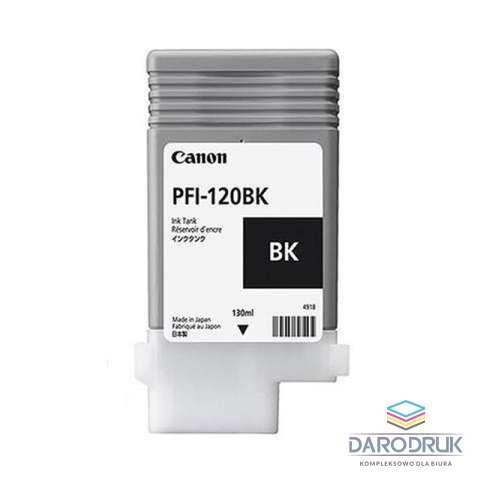 Tusz Canon PFI-120 BK | | iPF TM-200/205 |130ml | black