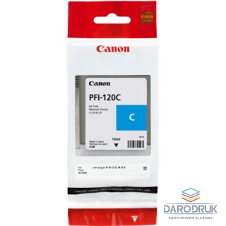Tusz Canon PFI-120 C | iPF TM-200/205| | 130 ml | cyan