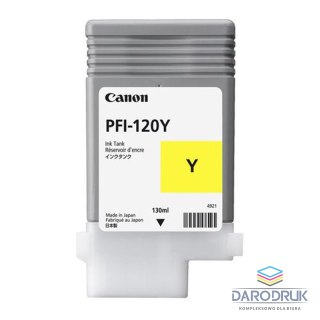 Tusz Canon PFI-120 Y | iPF TM-200/205 | 130ml | yellow