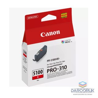 Tusz Canon PFI-5100 R | 14,4ml | red