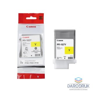 Tusz Canon PFI102Y do IPF-500/600/700/710/720/750 | 130ml | yellow