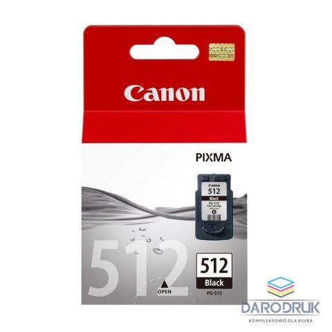Tusz Canon PG512 do MP-240/260/270/480, MX-360 | 15ml | black