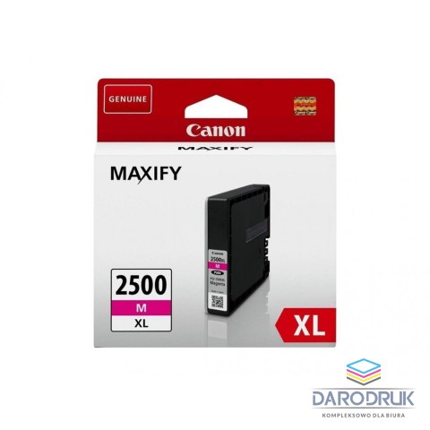 Tusz Canon PGI2500XLM do MB-5050/5350 | 19.3ml | magenta