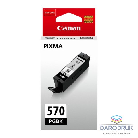Tusz Canon PGI570PG BK do Pixma MG-5750/6850/7750 | 15ml | black