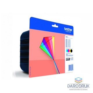 Zestaw tuszy Brother do DCPJ4120DW/MFCJ4420DW/4620DW/5320DW/5620DW/5720DW | CMYK