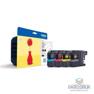 Zestaw tuszy Brother do DCPJ522DW/MFCJ470DW | CMYK