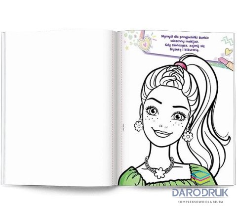 Ameet Książka dla dzieci Barbie™. Pomaluj mnie! Ameet (MAK 1101)