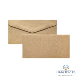 Argo Kartka składana DL Baza do kartek karnet i koperta, kraft ciemnobeżowy 5szt. [mm:] 99x210 Argo (283118)