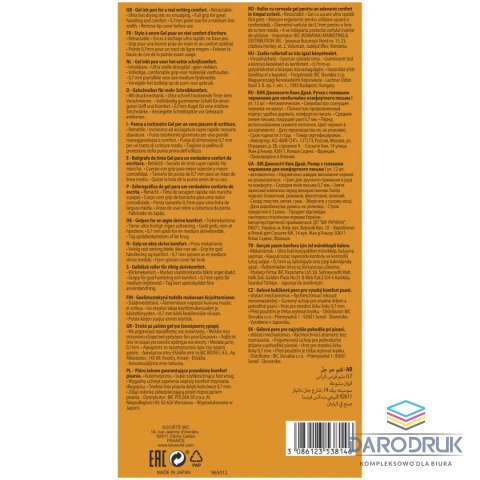 Bic Długopis GEL_OCITY wkład mix Bic (964826)