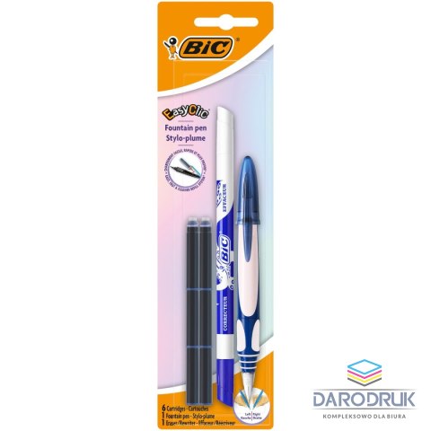 Bic Kids Zestaw piśmienniczy blister pióro+wymazywacz+6naboi 3086123662094 Bic Kids (993084)