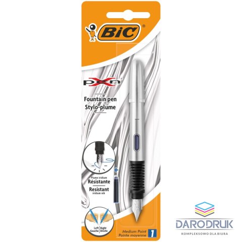 Bic Pióro wieczne CHROME SILVER X-PEN Bic (896049)