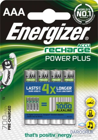 Energizer Akumulator HR03 700 mAh AAA Energizer (EN-417005)