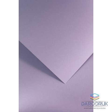 Galeria Papieru Papier ozdobny (wizytówkowy) A4 gładki lawendowy satynowany lawendowy 210g Galeria Papieru (205505)