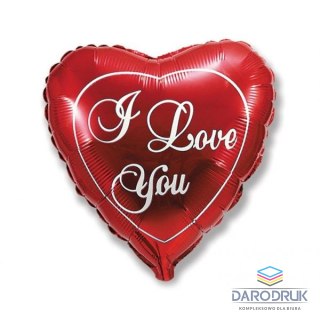 Godan Balon foliowy I Love You - red Godan (201506)