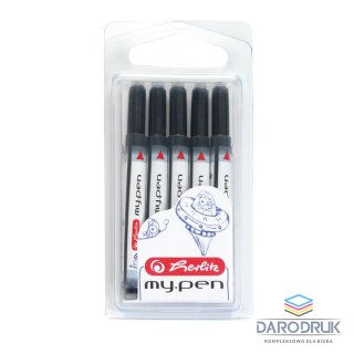 Herlitz Naboje długie My Pen 10983443 niebieski Herlitz (300002944)