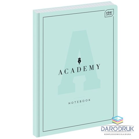 Interdruk Brulion A4 ACADEMY pastel 96k. 70g linia Interdruk (BRA4=ACADEP)