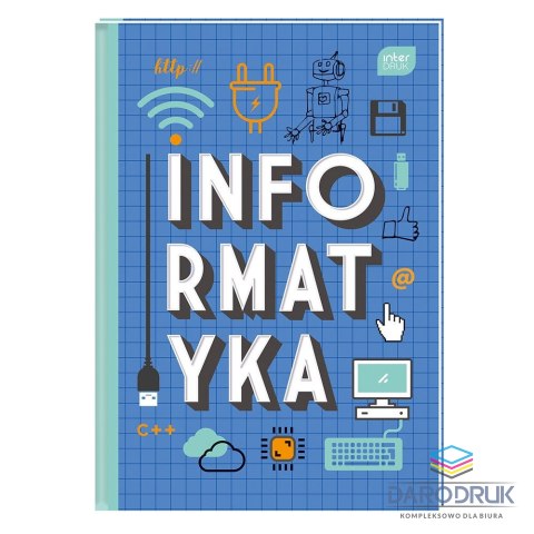 Interdruk Brulion A5 Informatyka 80k. krata Interdruk (BRA5INF)