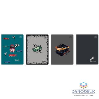 Interdruk Zeszyt A5 BOYS mix 16k. 70g krata Interdruk (5902277366306)