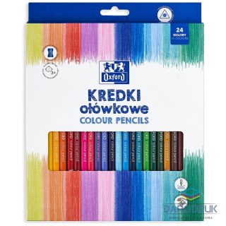 Oxford Kredki ołówkowe 24 kol. Oxford (400174525)