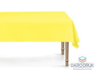 Partydeco Obrus żółty papier [mm:] 1370x1830 Partydeco (OBS6-084)