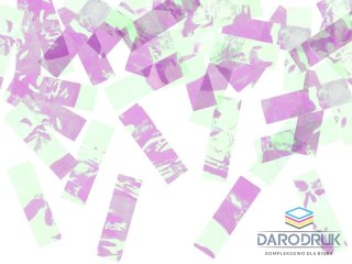 Partydeco Tuba strzelająca konfetti opalizujący Partydeco (TUKM60-081l)