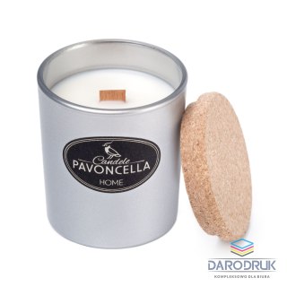 Pavoncella Świeczka ozdobna Classico Apple pie with cinnamon 135 g Pavoncella (5906492907238)