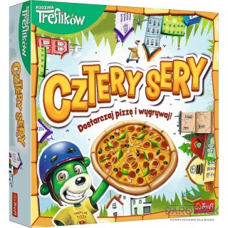 Trefl Gra planszowa Rodzina Treflików Cztery Sery Cztery Sery Trefl (02282)