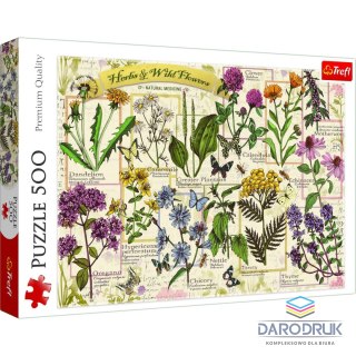 Trefl Puzzle Zioła lecznicze 500 el. Trefl (37478)