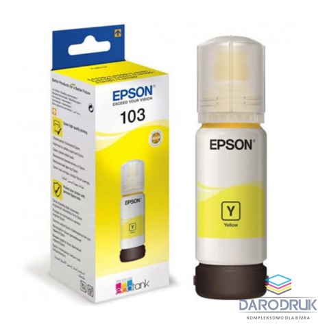 Butelka z tuszem Epson ET103 do L31xx | 65ml | yellow