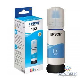 Butelka z tuszem Epson T103 do L31xx | 65ml | cyan