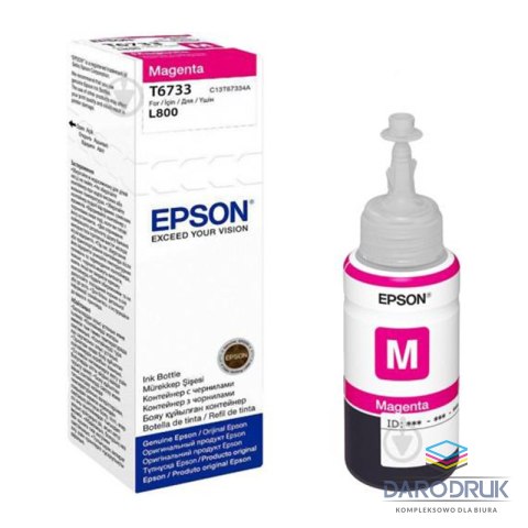 Butelka z tuszem Epson T6733 do L800, L1800 | 70ml | magenta