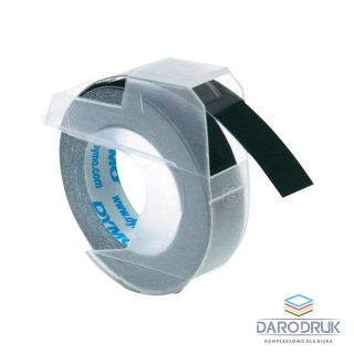 Dymo taśma do drukarek etykiet, 3D 3 rolkix3m/9mm czarna
