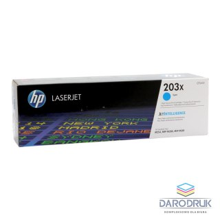 Toner HP 203X HY do Color LaserJet Pro M254dn/M280nw | 2 500 str | cyan