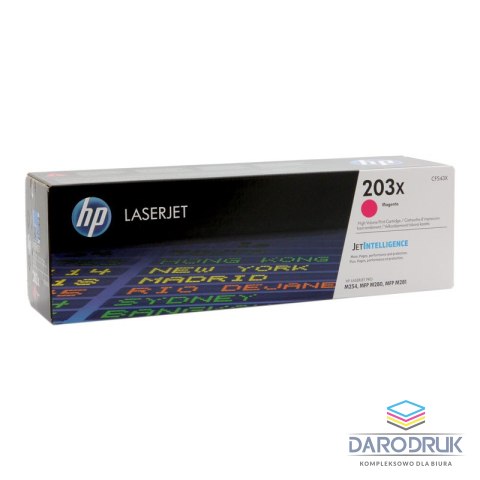 Toner HP 203X HY do Color LaserJet Pro M254dn/M280nw | 2 500 str | magenta