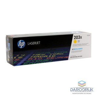 Toner HP 203X HY do Color LaserJet Pro M254dn/M280nw | 2 500 str | yellow