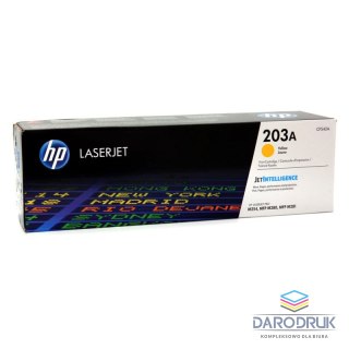 Toner HP 203A do Color LaserJet Pro M254dn/M280nw | 1 300 str | yellow