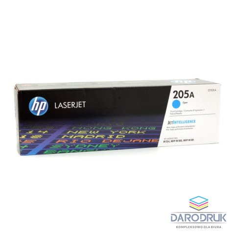 Toner HP 205A do Color LaserJet Pro M180n/M181fw | 900 str | cyan