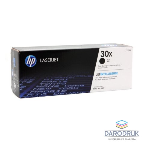Toner HP 30X do LaserJet Pro M203/227 | 3 500 str. | black