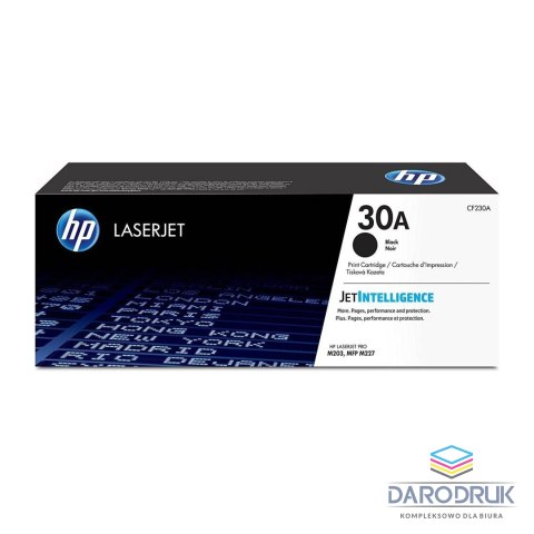 Toner HP 30A do LaserJet Pro M203/227 | 1 600 str. | black