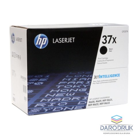 Toner HP 37X do LaserJet M608 | 25 000 str. | black
