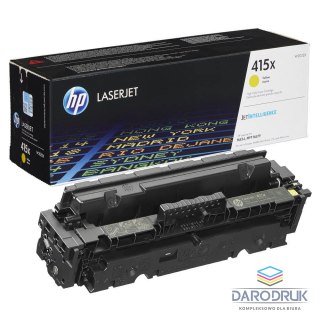 Toner HP 415X do Color LaserJet Pro M454, MFP M479 | 6 000 str. | yellow