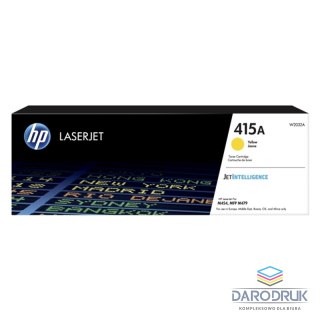 Toner HP 415A do Color LaserJet Pro M454, MFP M479 | 2 100 str. | yellow