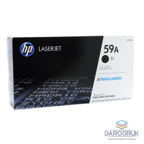 Toner HP 59A do LaserJet Pro M404, M428 | 3 000 str. | black