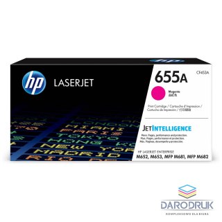 Toner HP 655A do Color LaserJet Enterprise M653/M681/M652 | 10 500 str.| Magenta