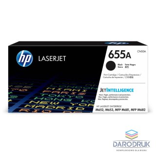 Toner HP 655A do Color LaserJet Enterprise M653/M681/M652 | 12 500 str. | black